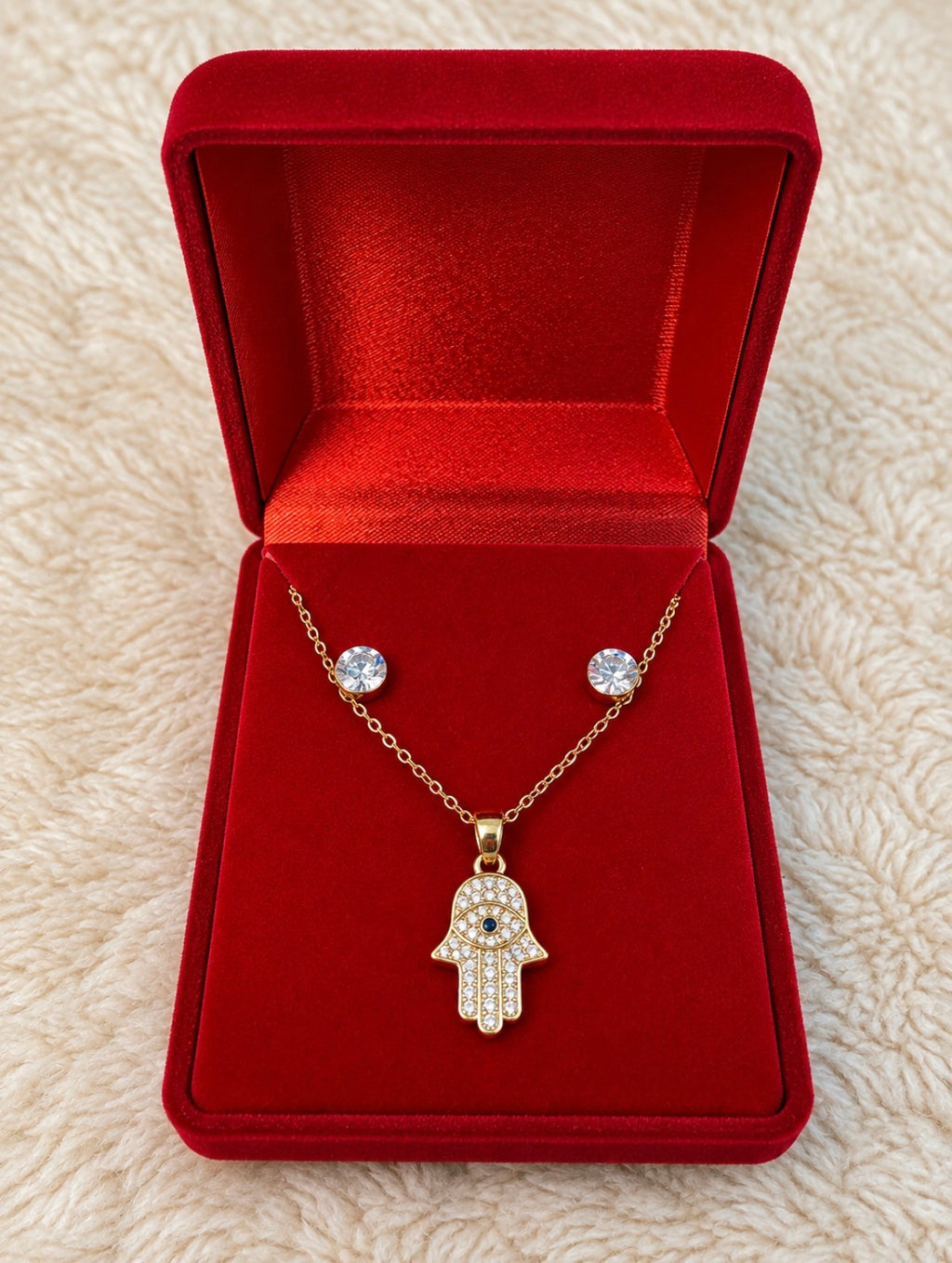 Conjunto mano de Fátima