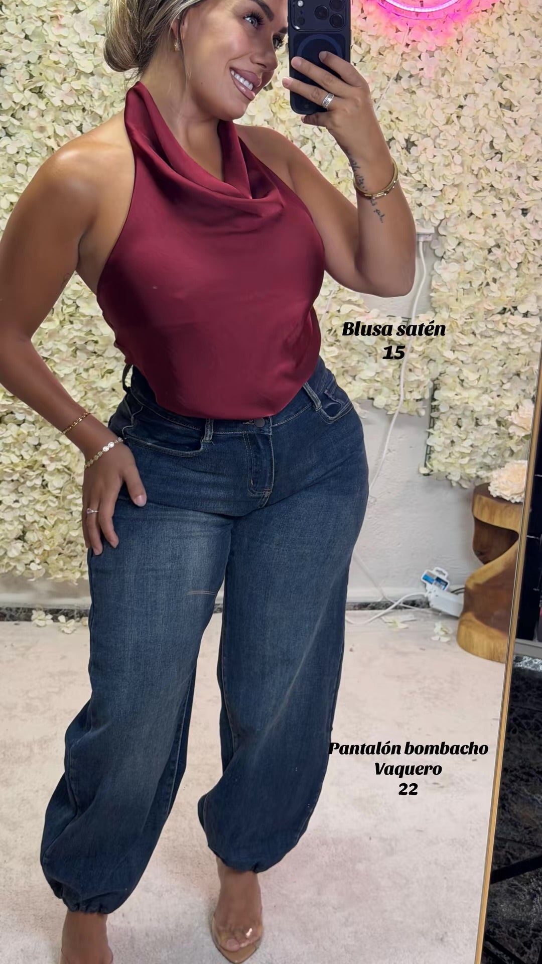 Pantalón vaquero bombacho