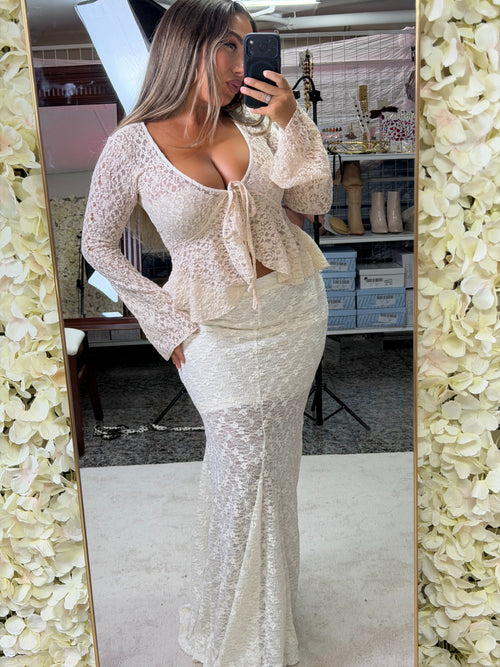 Blusa encaje