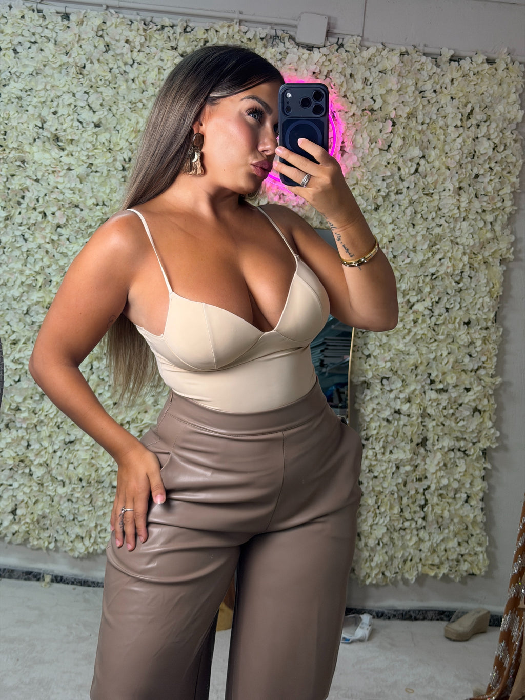 Pantalón polipiel