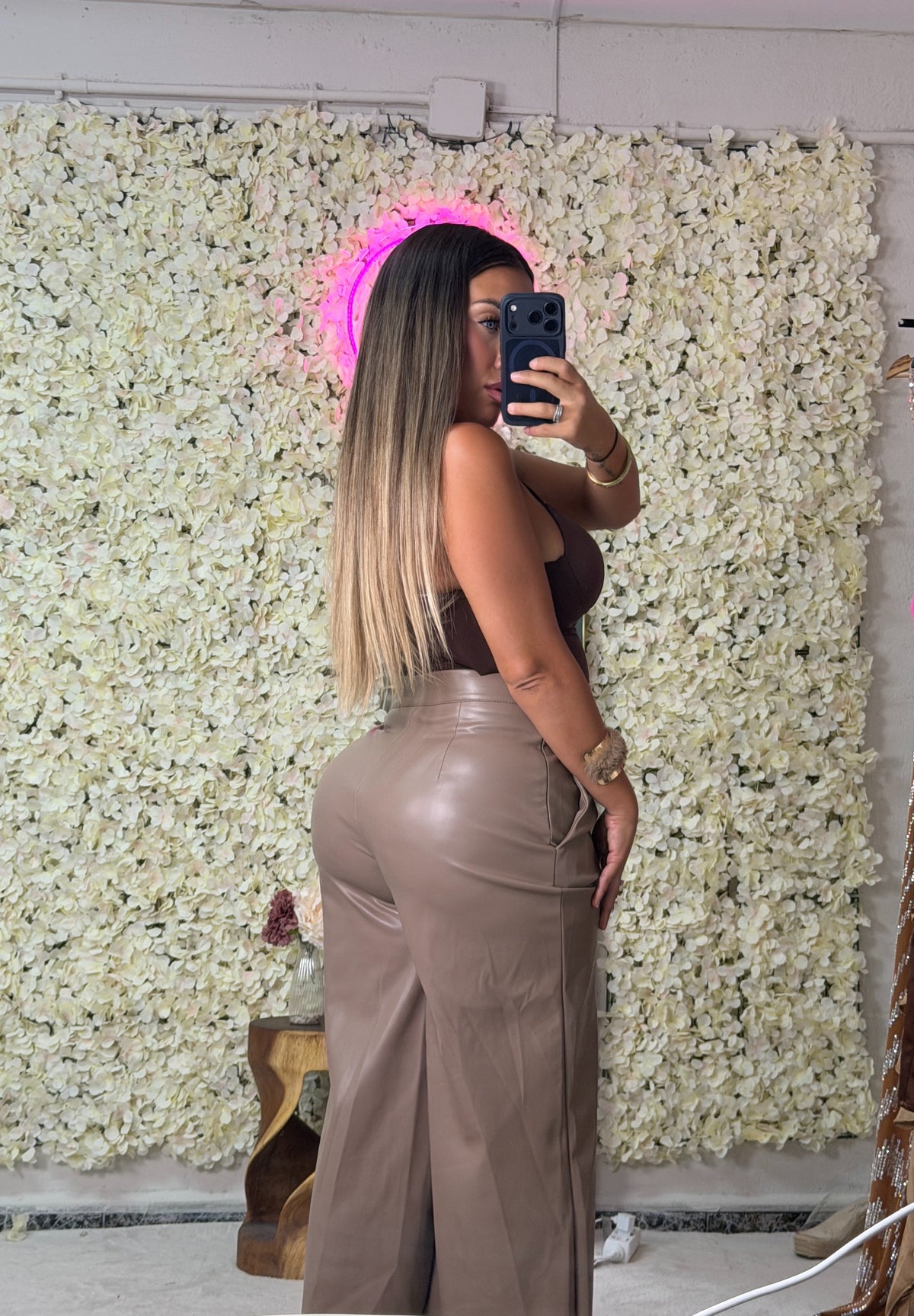 Pantalón polipiel